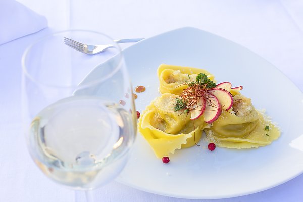 Beispielkreation der Restaurants am Reschenpass