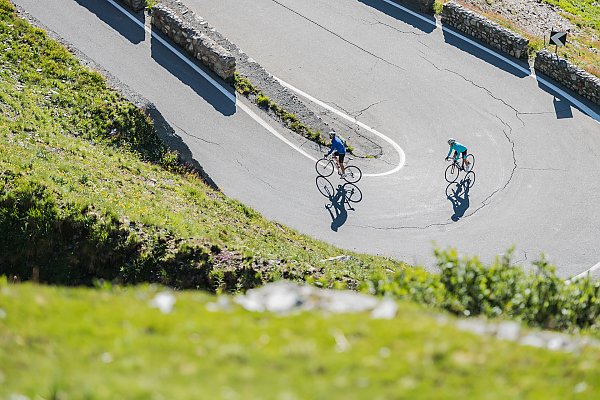 Mit dem Rennrad auf den Stilfser Joch Mit dem Rennrad auf den Stilfser Joch