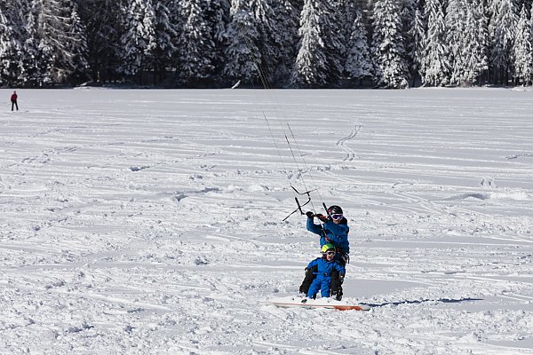 Snowboarden am Reschenpass ist für die ganze Familie Snowboarden am Reschenpass ist für die ganze Familie