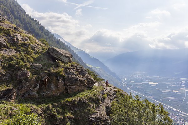 Wanderung auf dem wunderschönen Vinschger Höhenweg Wanderung auf dem wunderschönen Vinschger Höhenweg